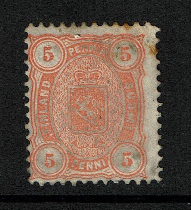 Finland SC# 26, Mint Hinged, Hinge Remnant, 60% original gum - Lot 070217