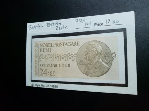 Sweden  Scott #1712A  Mint never hinged Booklet Pane