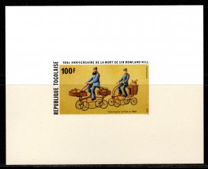 Togo 1979 Sc#C386 CENTERCYCLES/ROWLAND HILL Deluxe Souvenir Sheet MNH