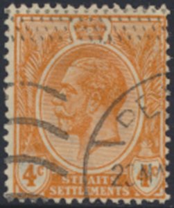 Straits Settlements    SC# 185   Used   wmk crown CA script  see details & scans