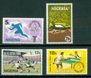Nigeria Scott #287-290 MNH All-African Games Sports CV$2+