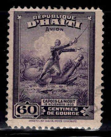 Haiti  Scott C38 Used  stamp