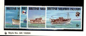 Solomon Islands (British Solomon Islands) #265-268  Single (Complete Set)