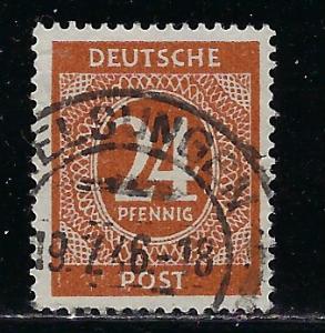 Germany AM Post Scott # 544, used