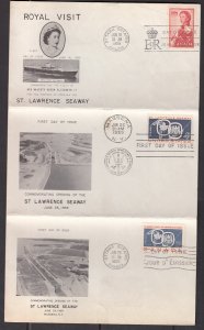 Canada 386-387 Combo Label FDC