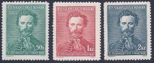 Czechoslavakia 1938 Sc# 246-48