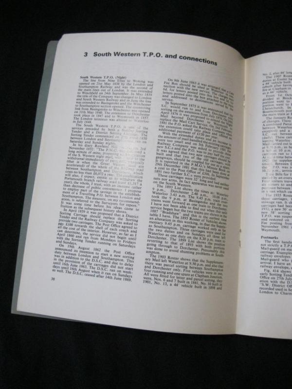 T.P.O. A HISTORY PART 2 ENGLAND - SOUTH OF THE MIDLAND TPO by H S WILSON