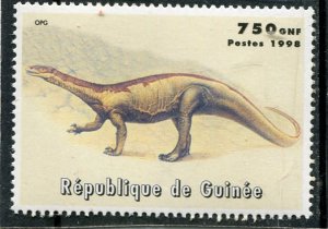 Guinea 1998 DINOSAURS 1 value Perforated Mint (NH)