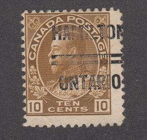 Canada Precancel HAMILTON 4-118