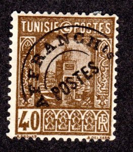 Tunisia, Scott # 85, used, 2017 CAT = $ 0.25 Lot 220328 -01