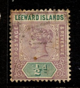 Leeward Islands Stamp #1 USED FU SINGLE
