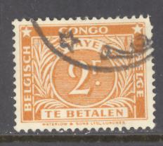 Belgian Congo Sc # J12 used (RS)
