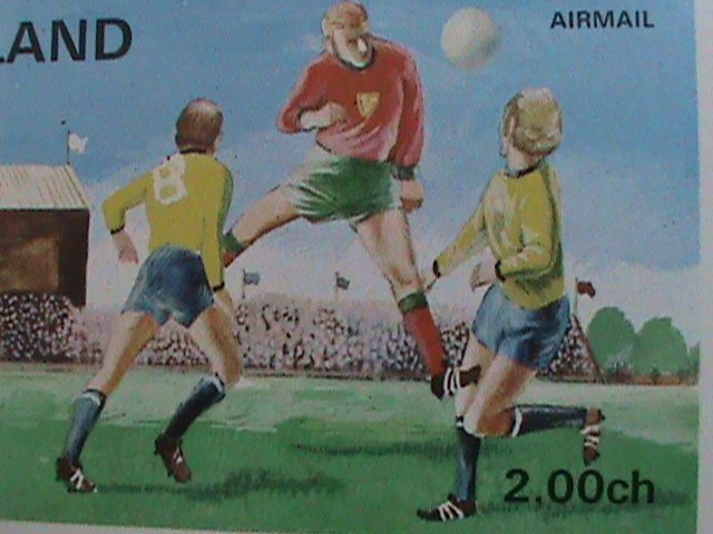 ​NAGALAND-AIRMAIL-1972 OLYMPIC GAMES-MUNICH'72-FOOTBALL -IMPERF :MNH S/S VF