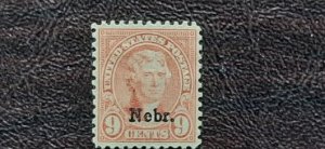 Scott 678; Mint, hinged; F/VF centering