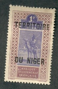 Niger #1 Mint Hinged single