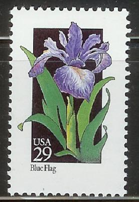 2663 Wildflowers - Blue Flag F-VF MNH single stamp 