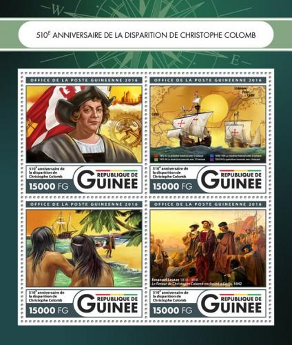 GUINEA 2016 SHEET COLUMBUS