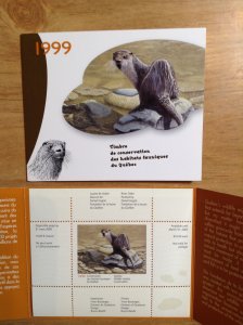 Canada ( Quebec Wildlife ) DQ 28  (QW 12 )  Mint  Booklet