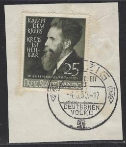 Danzig - Scott # 240, used, opp