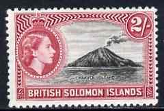 Solomon Islands 1956-63 Tinakula Volcano 2s (from def set...