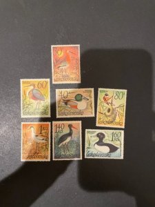 Czechoslovakia sc 1447-1453 MVLH comp set