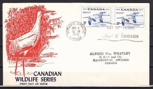 Canada, Scott cat. 320. Canadian Geese issue. First day cover. ^