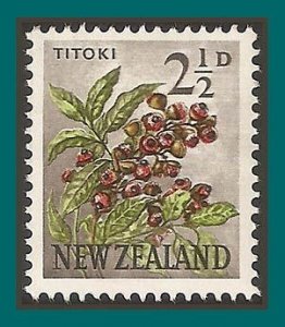New Zealand 1961 Titoki Flower, 2.5d MNH 336,SG784