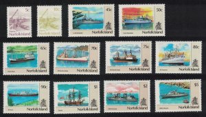 Norfolk Ships 12v 1990 MNH SC#479-490 SG#483-494