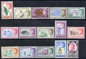 CAYMAN ISLANDS - 1962 - Pictorial Definitives - Perf 15v Set - Mint Never Hinged