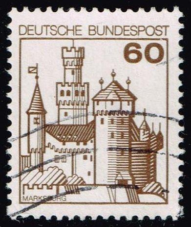 Germany #1237 Marksburg Castle; Used (0.25)
