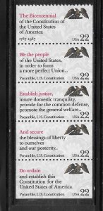 #2359a MNH Complete Booklet Pane