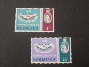 Bermuda 1965 Sc 199-200 set MNH