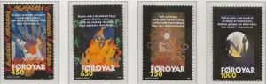 FAROE SC   #  332 - 5  MNH