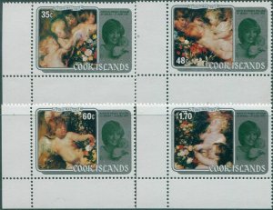 Cook Islands 1982 SG856-859 Christmas corner set MNH