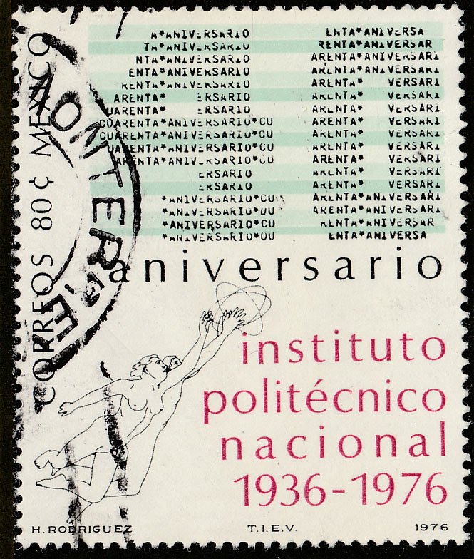 MEXICO 1152 40th Anniv National Polytechnic Institute USED. F-VF. (645)