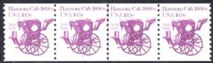 US Stamp #1904 MNH - Hansom Cab Transportation Coil PS4 #2