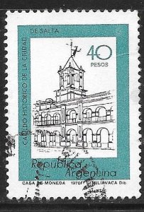 Argentina 1163: 40p City Hall, Salta, used, F-VF