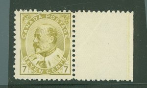 Canada #92 Unused Single