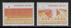 Denmark Scott #'s 678 - 679 MNH