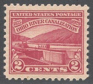 US Scott #681 Mint, VF/XF, H