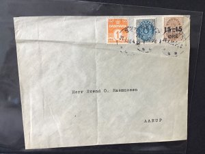 Denmark 1926  multi stamps cover Ref R28316