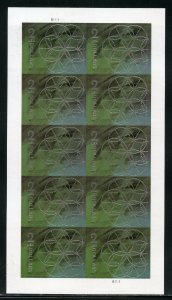 UNITED STATES $1 GEOMETRIC SHAPES COMPLETE SHEET MINT NH