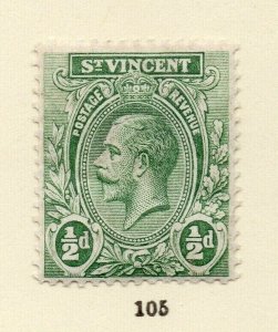 St Vincent 1913 Early Issue Fine Mint Hinged 1/2d. NW-160138