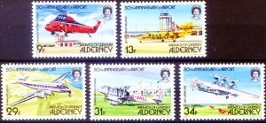 Alderney. 1985 Alderney Airport.