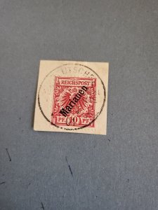 Stamps Mariana Islands 13 used on paper