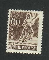 Indonesia;  Scott 382; 1951; Unused; NH