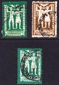 Argentina Scott 571-575  complete set  F to VF used.