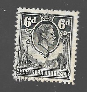 Northern Rhodesia 1938 - U - Scott #38 *