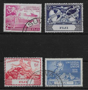 FIJI SG272/5 1949 U.P.U. SET USED