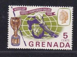 Grenada  #230  MNH  1966  world cup soccer 5c